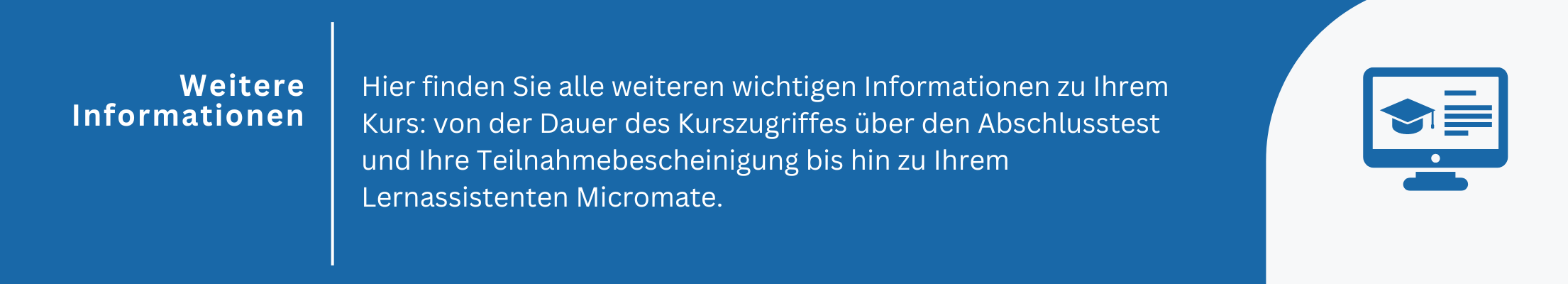 Weitere Informationen