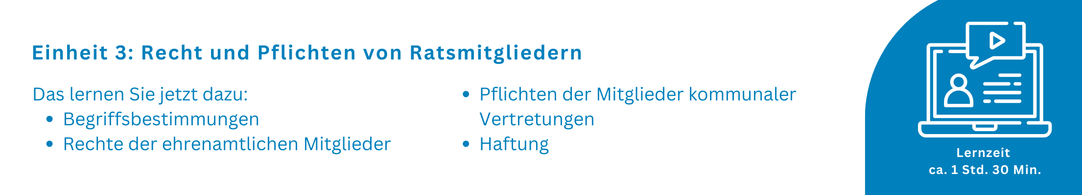 Inhalte Einheit 3