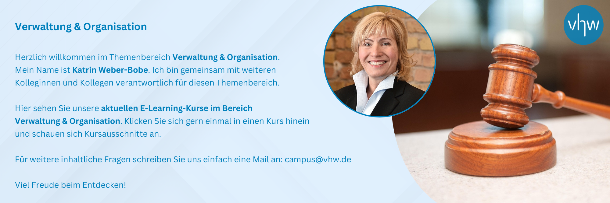 Willkommen im Themenbereich Verwaltung & Organisation